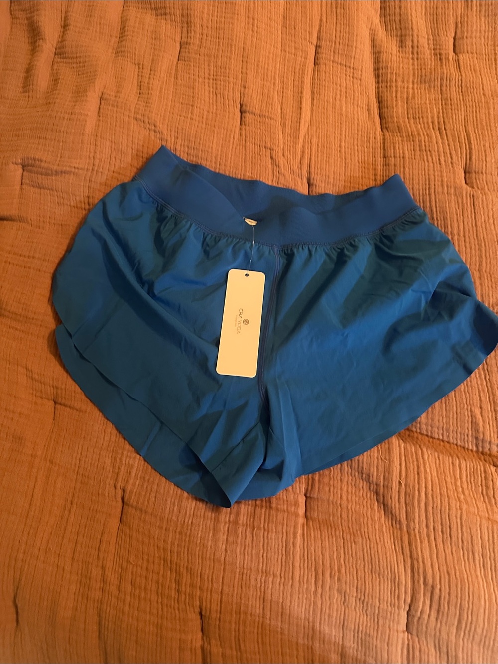 CRZ yoga Blue Women’s AthleticRunning Shorts